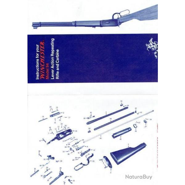 notice WINCHESTER 94 1894 (envoi par mail) - VENDU PAR JEPERCUTE (m2431)