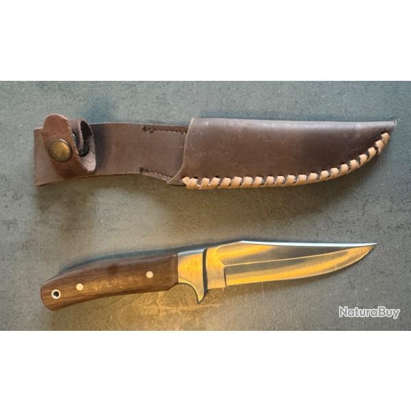 Couteau neuf In'Forest avec tui cuir