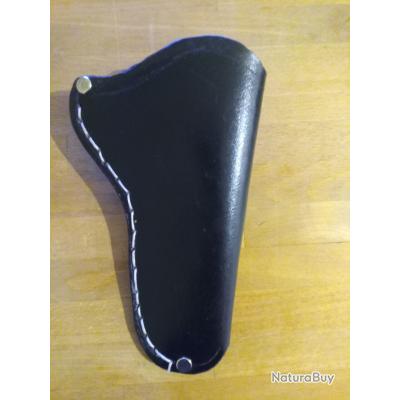 Holster Cuir Pour Revolver 4 Pouces - Droitier - Neuf - Vega / King Cobra