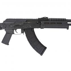 Carabine PSA AK-47 GF3 Forged MOE Triangle Side Folding Rifle with Cheese Grater Upper Handguard, Bl