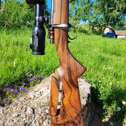 Magnifique carabine d'artisan en 308 win