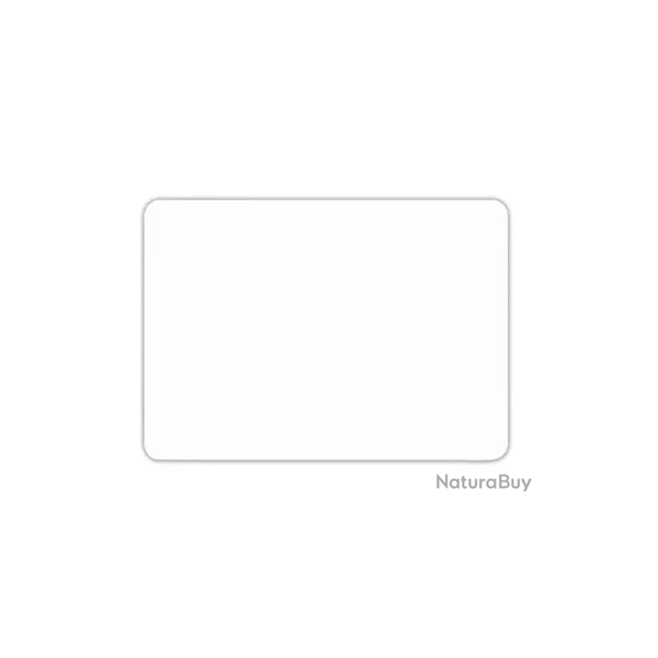 tiquettes alimentaires blanches lot de 10 Pcs  - 7x5cm