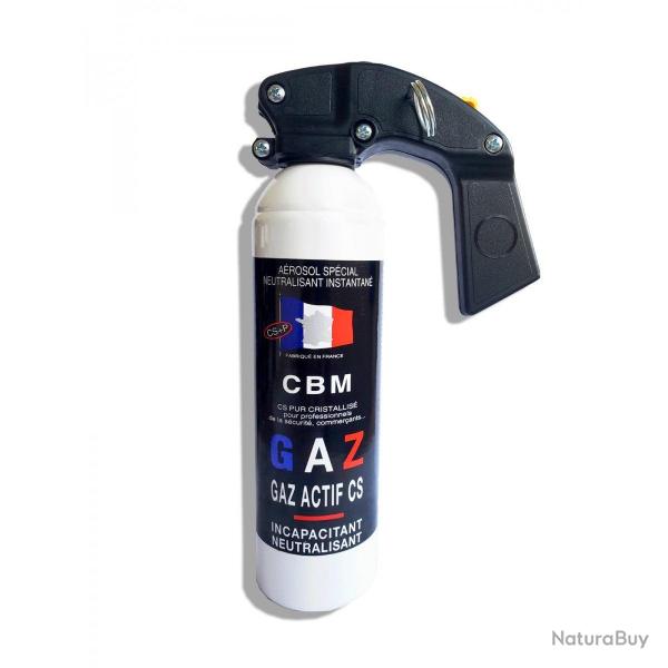 Bombe gaz UX CBM Pro CS poigne - 300 ml / Standard
