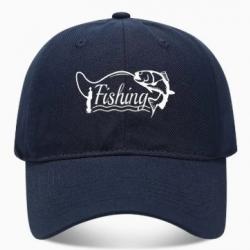 Casquette Pêche Fishing Bleu