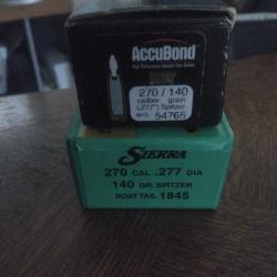 lot balles 270