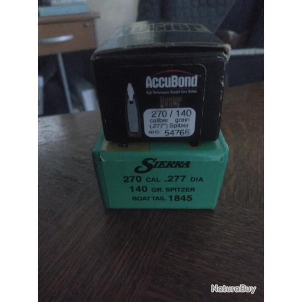 lot balles 270