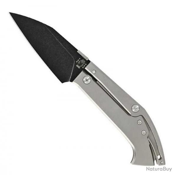 Couteau Warthog, Manche titane gris [Max Knives]