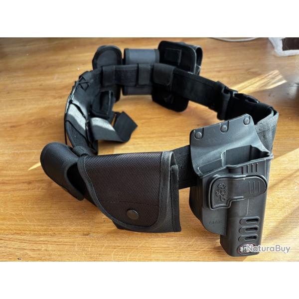 Ceinture quipe holster Glock 17