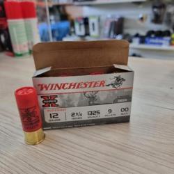 10 boites de 5 chevrotines Buckshot cal 12 winchester 9 pellets