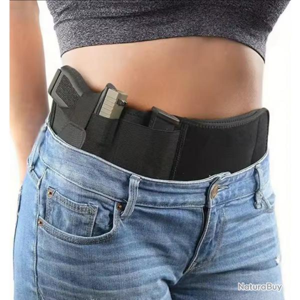 Ceinture de taille pour dfense port invisible dissimulation discret