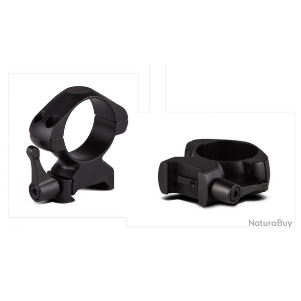 Colliers  levier pour lunette Konus 25,4 mm - Haut - Weaver