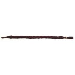 Bretelle pour arme cuir vieilli tressé 8 brins Colombi