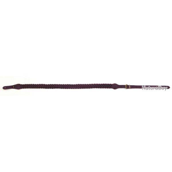 Bretelle pour arme cuir tress Colombi
