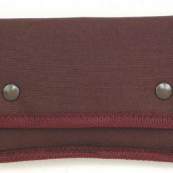 Pochette pour 10 Balles cuir vieilli Colombi