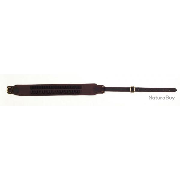 Cartouchiere 20 Balles cuir vieilli Colombi