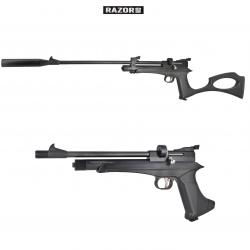 Pistolet à plomb CO2 Modulable Razor Gun Blaze 4.5 mm : 7.5 Joules