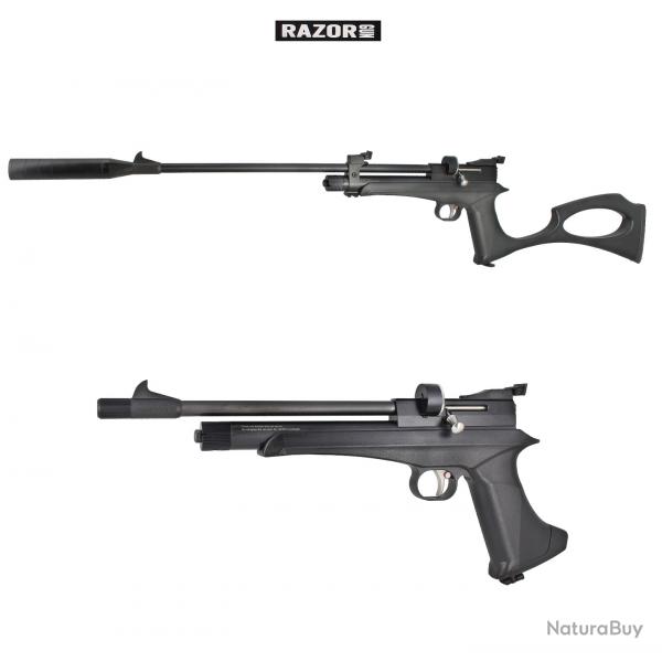 Pistolet  plomb CO2 Modulable Razor Gun Blaze 4.5 mm : 7.5 Joules