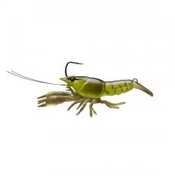 Leurre Live Target Live Craw Finesse Bait 7,5cm 14g 7,5cm Chartreuse Black