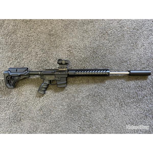 PACK RDS Industrie Carabine RA15 Calibre 300 BLK + Point rouge HAWKE + Silencieux VORTEX
