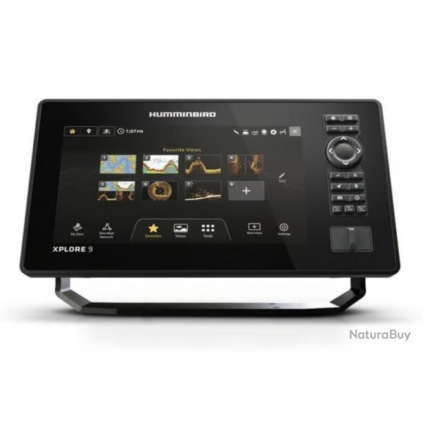 Sondeur Humminbird Xplore 9 MEGASI+, Sans sonde