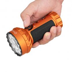 Olight Marauder Mini - Lampe Torche Puissante Rechargeable 7000 Lumens ORANGE