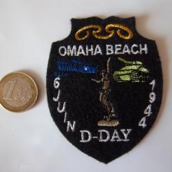 écusson collection militaire Omaha Beach 6 juin 1944 D-Day