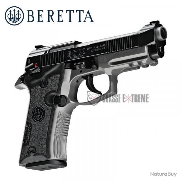 Pistolet BERETTA 80X Cheetah Gris Cal 9mm Para