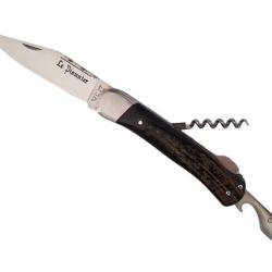 COUTEAU DOURIS CHASTEL LE PIONNIER CHASSE 3P CROUTE DE BUFFLE