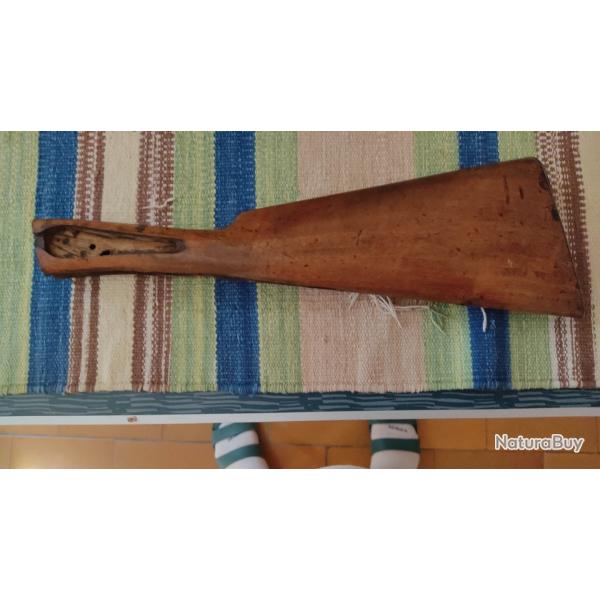 Crosse en noyer de fusil  broche type Lefaucheux