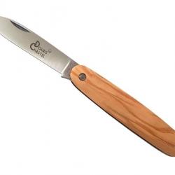 COUTEAU NAVETTE DOURIS CHASTEL 1P OLIVIER