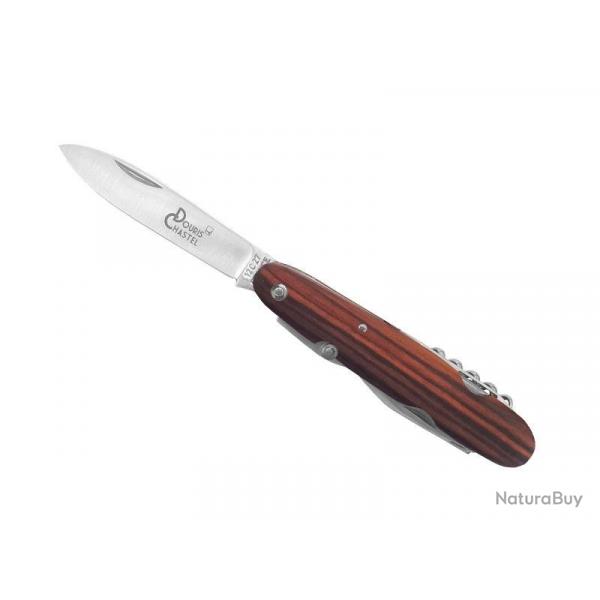 COUTEAU NAVETTE DOURIS CHASTEL 6P BOIS DE VIOLETTE
