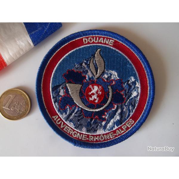 cusson douane Auvergne-Rhne-Alpes insigne tissu