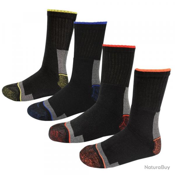 Vente Flash ! Lot 4 paires chaussettes renforces 39 42 Taille 1