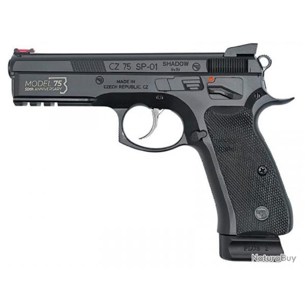Kermesse ! Pistolet CZ 75 SP-01 Shadow - 9MM - Edition limite spciale 50th Anniversaire - 768354