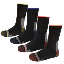 Vente Flash ! Lot 4 paires chaussettes renforcées 43/45 (Taille 2)