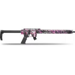 Kermesse ! Carabine Derya TM22 - 22 Lr - Rose / noire - 18" - 10 cps - DERTM22A18C162L