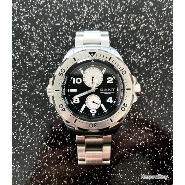 Montre de plonge grand fond 1000m mouvement Japonais GANT