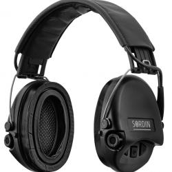 Kermesse ! Casque Actif MSA Sordin Supreme Noir Special Edition coussinets Gel - SOR500N