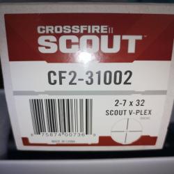 A vendre lunette Crossfire scout