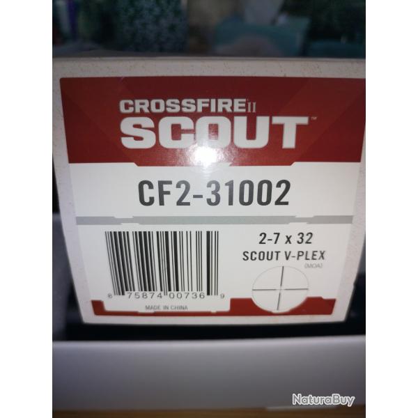 A vendre lunette Crossfire scout