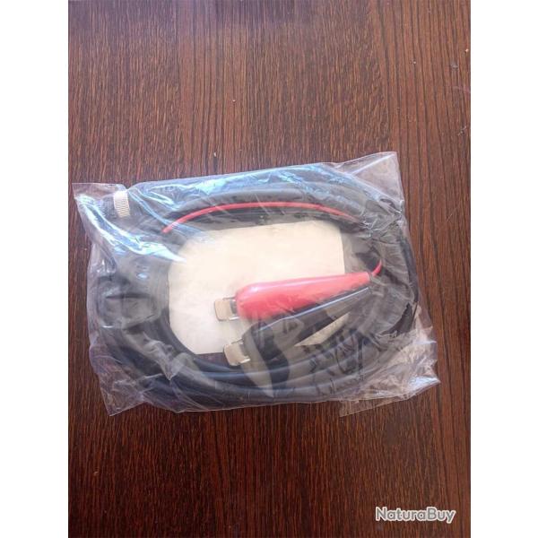Cable d'alimentation pour moulinet electrique Tanacom Daiwa