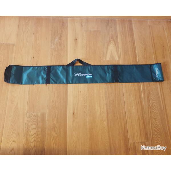 Housse neuve de cannes  pche, Fourreau de pche au coup avec sangle de portage ajustable Dcathlon