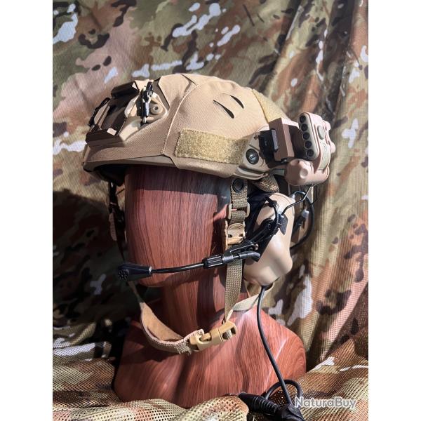 Casque Balistique Pack ALFA Aramide coyote