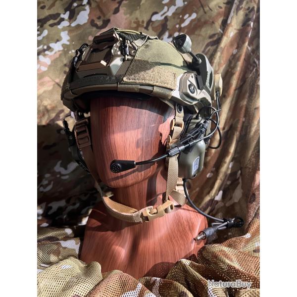 Casque Balistique Pack ALFA Aramide Green rangers