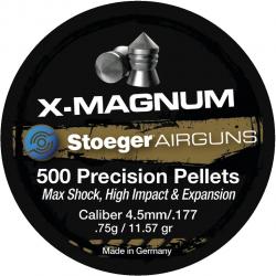 BOITE 300 PLOMB A AIR X-MAGNUM 4.5MM - 0,75G