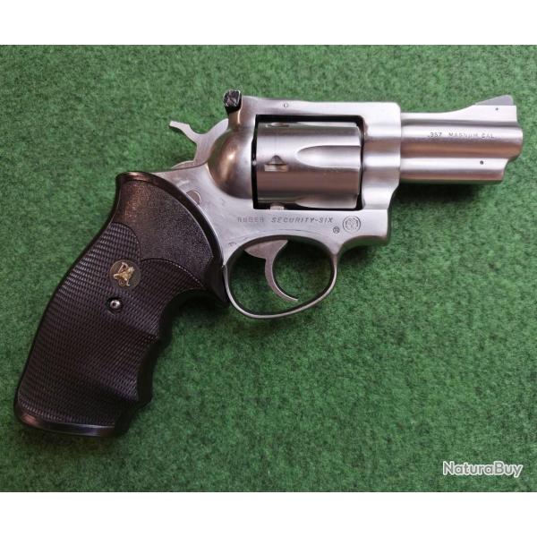 Revolver RUGER mod. SECURITY SIX - Cal. 357 Mag - Canon 2,7" (7 cm) - 6 Cps (Occasion bon tat - Can