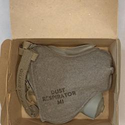 Masque anti poussières US M1 équipement 1942 WW2