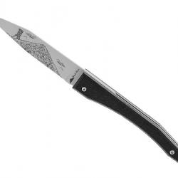 COUTEAU PIEMONTAIS CHARLES CANON CHARBON BRUT