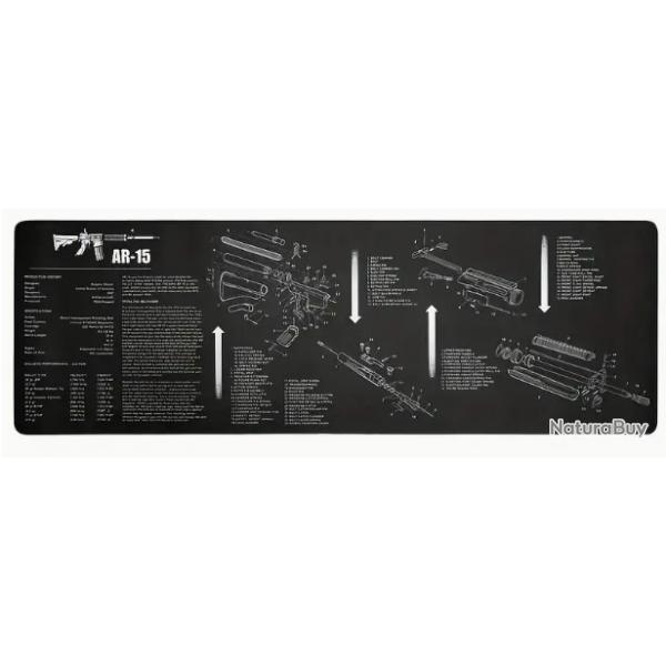 Tapis de nettoyage didactique AR15