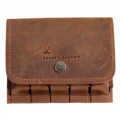 PROMOTION ! Pochette de ceinture cartouches Cuir marron